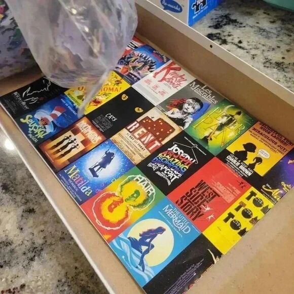 Panoramic Broadway Musicals 1000 pc Jigsaw Puzzle - Picture 7 of 7